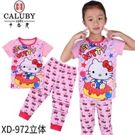 Caluby Kid Pajamas ~Hello Kitty