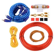Car Audio AMP Power Cable Subwoofer Amplifier Wiring 4.0m Set With AGU FUSE 60A MA663
