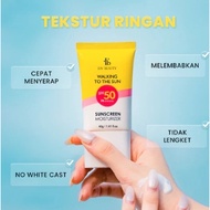 FAV BEAUTY Sunscreen SPF 50 PA++++ 7x UV Protection Sunscreen Moisturizer Brightening | Walking to t