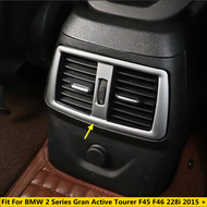 CJ7F รถกล่องด้านหลัง Ac เครื่องปรับอากาศ Vent Outlet ตกแต่งสำหรับ Bmw 2 Series Gran Active Tourer F4