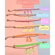 Alphabet Candy Bracelet/Name Bracelet/Name Bracelet/Custom Name Bracelet/ Kpop Bracelet/ NCT Bracele