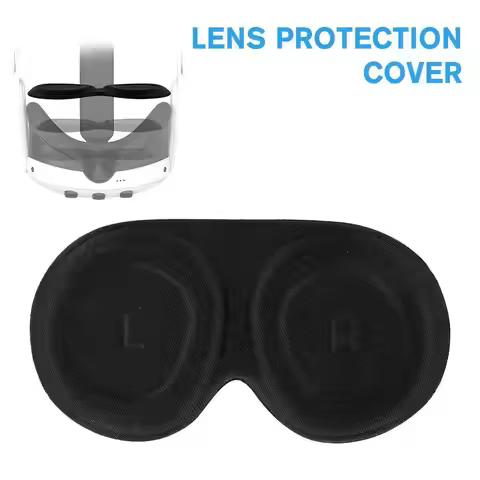VR Lens Protector For Meta Quest 3S VR Accessories Protective Cover Dustproof Lens Case Cap For Ocul