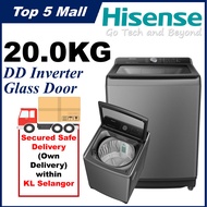 Hisense (20kg / 17kg / 13kg / 10.5kg) Inverter Top Load Washer / Washing Machine / Mesin Basuh / 洗衣机 (WT5T2015DT / WT5T1715DT / WT5J1313DT / WT5J1013DT)