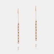 Whisper | 3.5-4mm 絮語 (長版) 日本BabyAkoya海水珍珠18K耳環