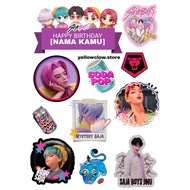 Topper Kpop Saja Boys Demon Hunter/ Topper Birthday Cake Kpop Saja Boys Demon Hunter