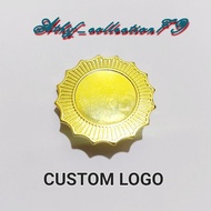 MATAHARI Custom Logo Sun Pin Custom Logo Sun Badge Custom Pin Badge Custom Pin