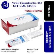 ECOTEST Influenza A/B Professional Rapid Antigen Test Kit (Nasopharyngeal) 20's