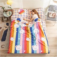 Sleeping Bag Liners Comfortable Cotton Sleeping Bag, Compact Adult Sleeping Bag Camping Travel Hotel