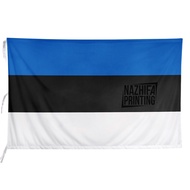 Estonia Flag (National Flag) - Full Size (Small, Medium, Large) - Nazhifa Printing