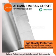 Aluminum Bag Gusset Central Sealing Plastic Food Packaging Powder Seeds Snack Drink Standing Pouch A