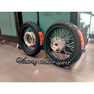 PAKET VELG JARI JARI AEROX NMAX PLUS BAN MAXXIS RING 14 VELG VROSSI