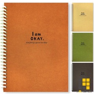 I am okay 26-Hole Drag Clip [Jiucheng Jiu Stationery] B5 26-Hole B5 18K Light Thin File Storage