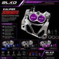 ALX21 4 PISTON CALIPER ALX21 CALIPER ALXD 4 PISTON BRAKE CALIPER CNC MATERIAL UNIVERSAL
