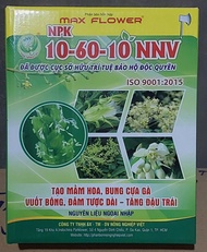 Thuốc kích thich ra hoa 10-60-10 NNV giúp xử cây ra hoa nghịch vụ