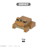 NEW!!◐✾ icf630 Compatible with LEGO minifigures Minecraft Creeper dolls Yueling Frog Guardian children's educational toys