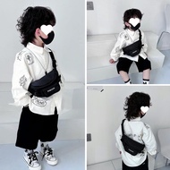 Children's Chest Bag Fashionable Handsome Boys' Crossbody Bag QYTW