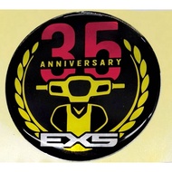 HONDA EX5 35TH ANNIVERSARY STICKER LOGO TIMBUL{EPOXY}