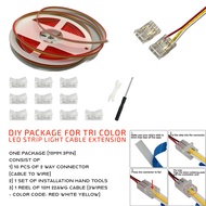 COB LED strip light extension wire connector