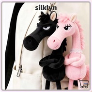 SILKLYN Horse Plush Doll, Plush Cartoon Plush Pony Keychain, 2026 Horse Mascot Horse Year Mascot Dol