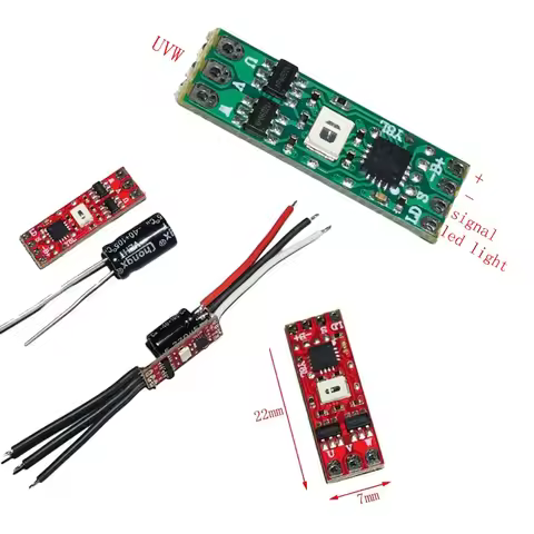 for 1104 1106 1306 Mini Model Aircraft FPV Brushless Motor 1S-2S 6A Brushless Motor Drive Speed Cont