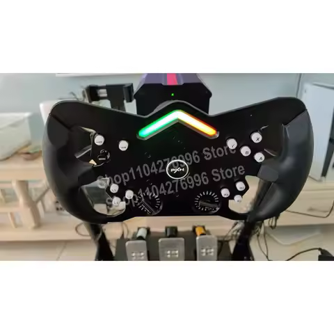 Steering Wheel Replacement Panel Sim Racing Steering Wheel Rim Non-Destructive Replacement For PXN V