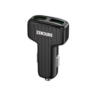 美國 Zendure QC 3.0 車充 黑色/銀色