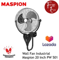 Maspion Wall Industrial Fan Kipas Angin DInding Industri 20 Inch PW 501 Tornado Full Besi Aluminium