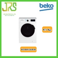 BEKO เครื่องซักผ้า/อบผ้า ฝาหน้า 8/5kg รุ่น WDB8526R1B (1 ชิ้น ต่อ 1 คำสั่งซื้อเท่านั้น)