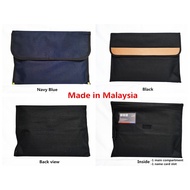 Canvas Business File Bag Folders Bag Multi-function Document Certificate Bag Beg Perniagaan Dokumen 