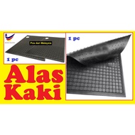 Karpet Getah Kereta Car Rubber Mat Pelapik Alas Kaki Tikar Rumah Pejabat Anti Slip Carpet Floor Mat Pad Set Universal