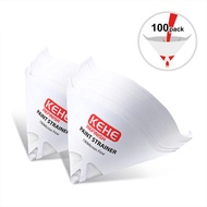 9.9*5.1in Disposable Paper Filters for Car Paint 190μm Straining Cups Paint Filter Conical Paper Fun
