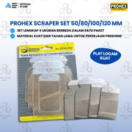Scraper Set PROHEX Scraper Knife Set Putty Paint Scraper