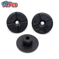 OPENMALL 10Pcs Car Fastener Nut Fender Mud Flap Splash Guard Wheel Arch Bumper Panel Retainer Clip R