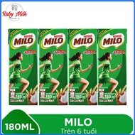 [Date 10.2025] Lốc 4 hộp sữa Milo lúa mạch 180ml