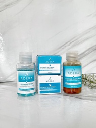 paket adera glowing day cream-adera glowing night cream-adera toner facial wash original