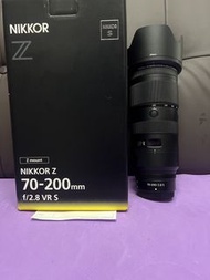 安心行貨 歡迎 Trade IN 😍😍 全新一樣 全套有盒 香港行貨  Nikon Z 70-200 70-200mm F2.8 S Z9 Z7 Z6 Z5 Use