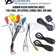 CAR ANDROID PLAYER OEM SOCKET CONNECTION