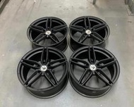 【員林 小茵 中古物流區】極新 中古 輪圈 羽式 17吋 5X108 8J ET38 中心孔 63.3 福特專用 黑