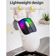 Attack Shark X5RGB three-mode wireless mouse lightweight e-sports gaming Bluetooth wireless wired mo