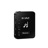 Lunmao M-Vave WP-10ไร้สาย2.4G หูฟังมอนิเตอร์ชิ้นส่วนบันทึกสเตอริโอแบตเตอรี่แบบชาร์จไฟได้เครื่องรับส่