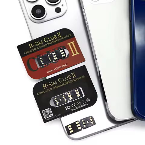 Newly R-SIM CLUB 2 RSIM Dual-chip CPU eSim TMSI iPCC ICCID For IOS 18 iPhone SE 12 13 14 15 16 PRO M