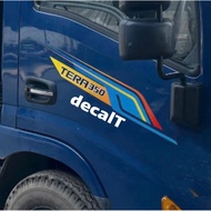 Tera 350 Truck Sticker. Teraco 350 Truck Sticker