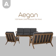 Arturo - Aegan Sofa Set (1 + 2 + 3 seater) |1 Seater Sofa | 2 Seater Sofa | 3 Seater Sofa