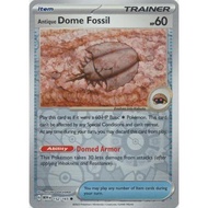 Pokemon Scarlet & Violet 151 Antique Dome Fossil [Reverse Holo] #152 Pokemon Scarlet & Violet 151