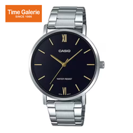 Casio General MTP-VT01D-1B Stainless Steel Band Men Watch