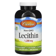 Carlson Labs, Lecithin, 1,200 mg, 280 Soft Gels