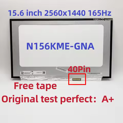 NEW 15.6" QHD Slim LED matrix For Asus ROG Zephyrus G15 GA503Q laptop lcd screen panel 2K165HZ N156K