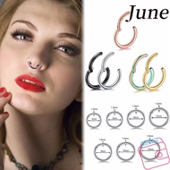JUNEGOODS 1Pc Lip Ring Open Hot Unisex Ear Helix Tragus