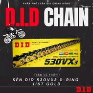 Genuine D.I.D 530VX3 Golden Slug 116 eyes.