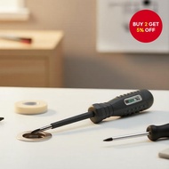 High Torque Wire Tester Pen with Screwdriver - Multi-Purpose Tool for Electricians  Pen Penguji Waya